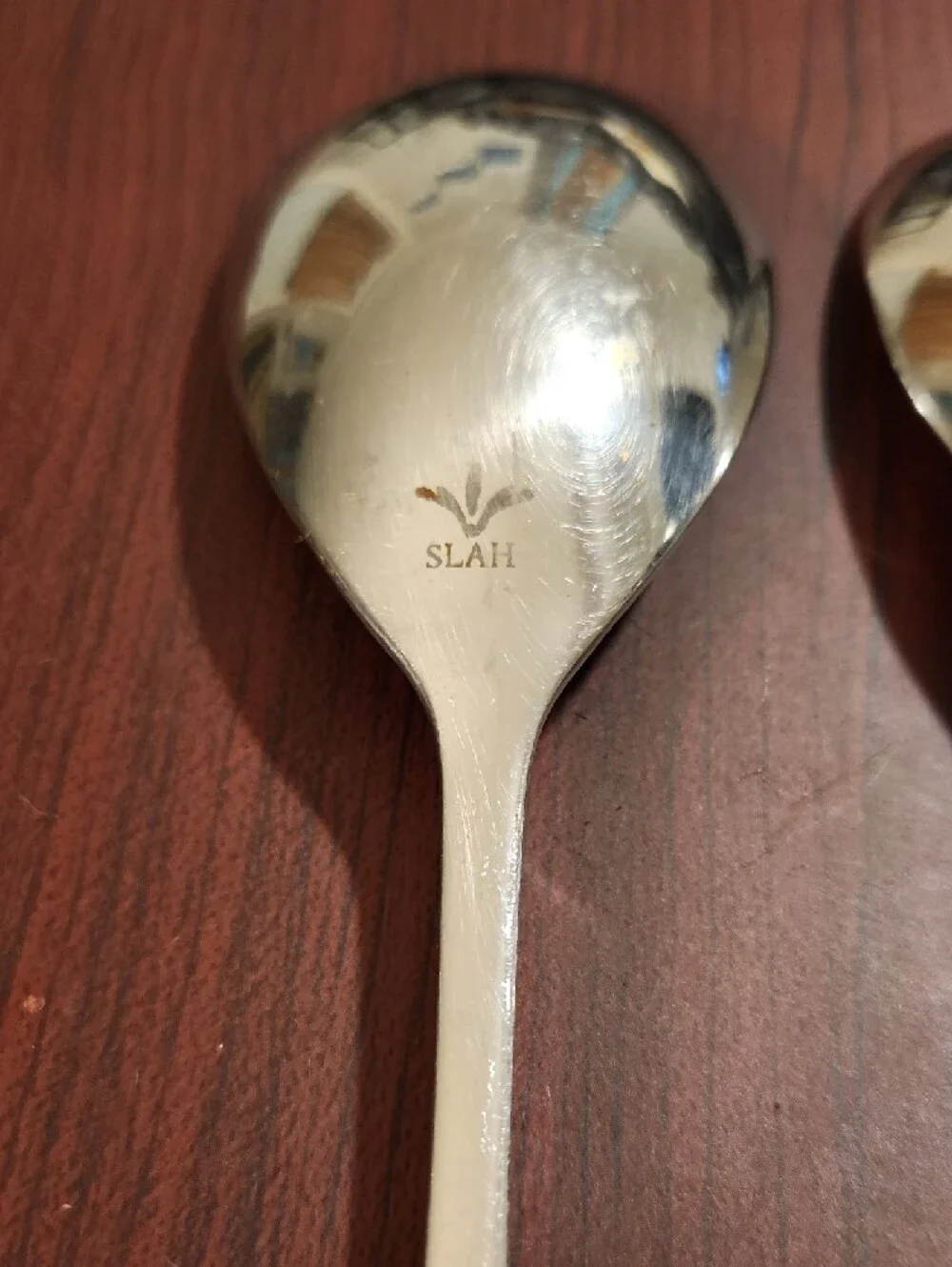Southern Living @ Home Camden collection salad serving utensils with faux mother